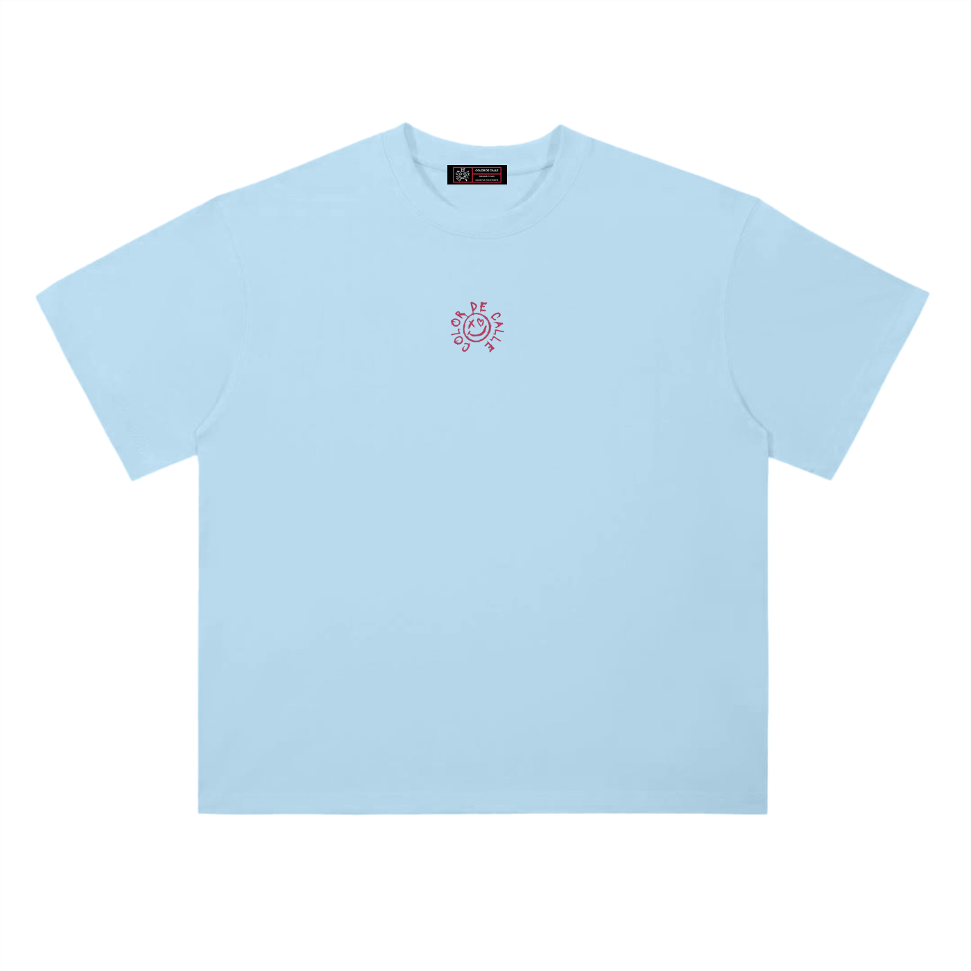 Amor Red Tribal Drop Shoulder T-Shirt