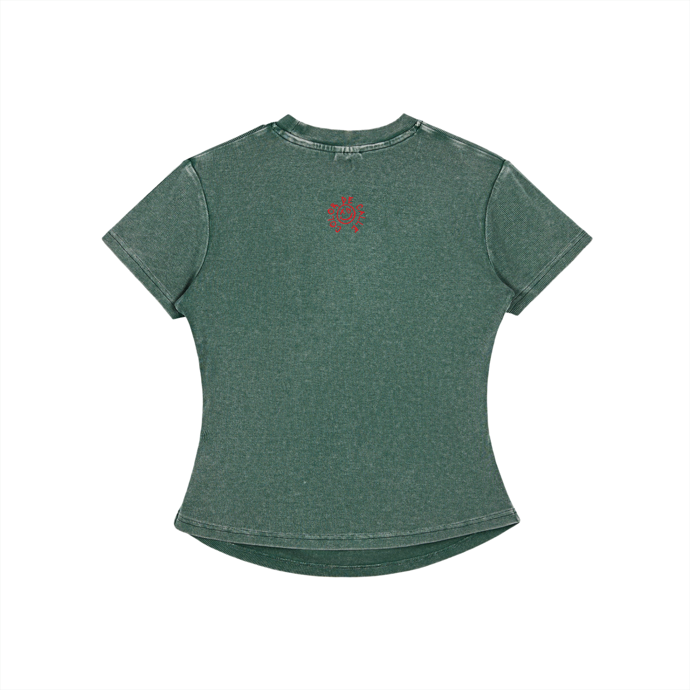 Amor Love Bodycon Cotton Tee – Vintage Wash