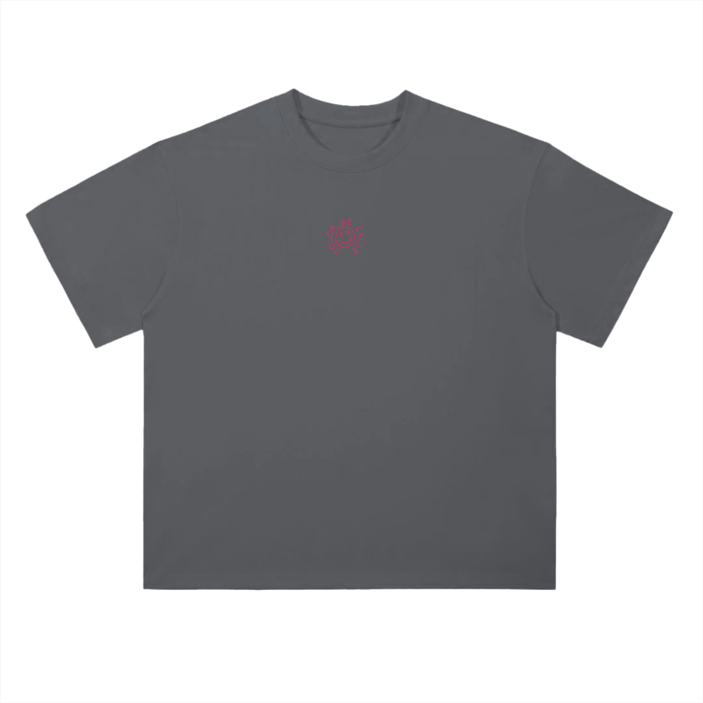 Amor Red Tribal Drop Shoulder T-Shirt