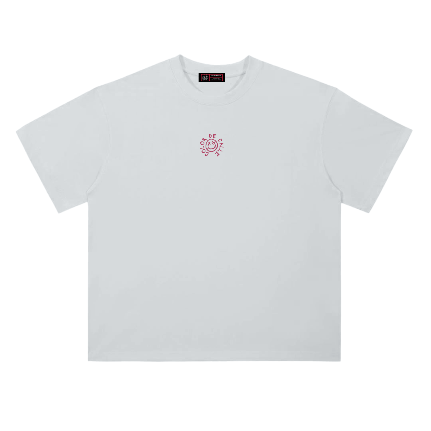 Amor Red Tribal Drop Shoulder T-Shirt