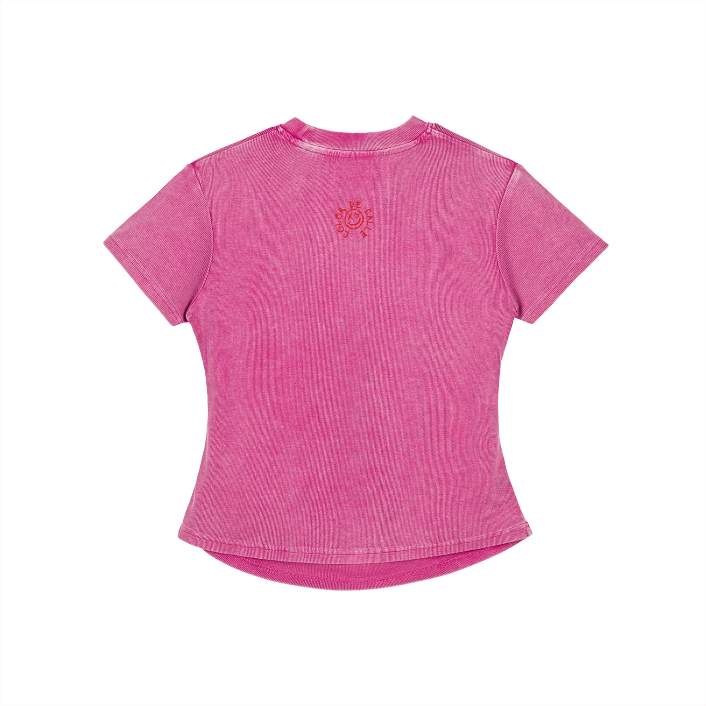 Amor Love Bodycon Cotton Tee – Vintage Wash