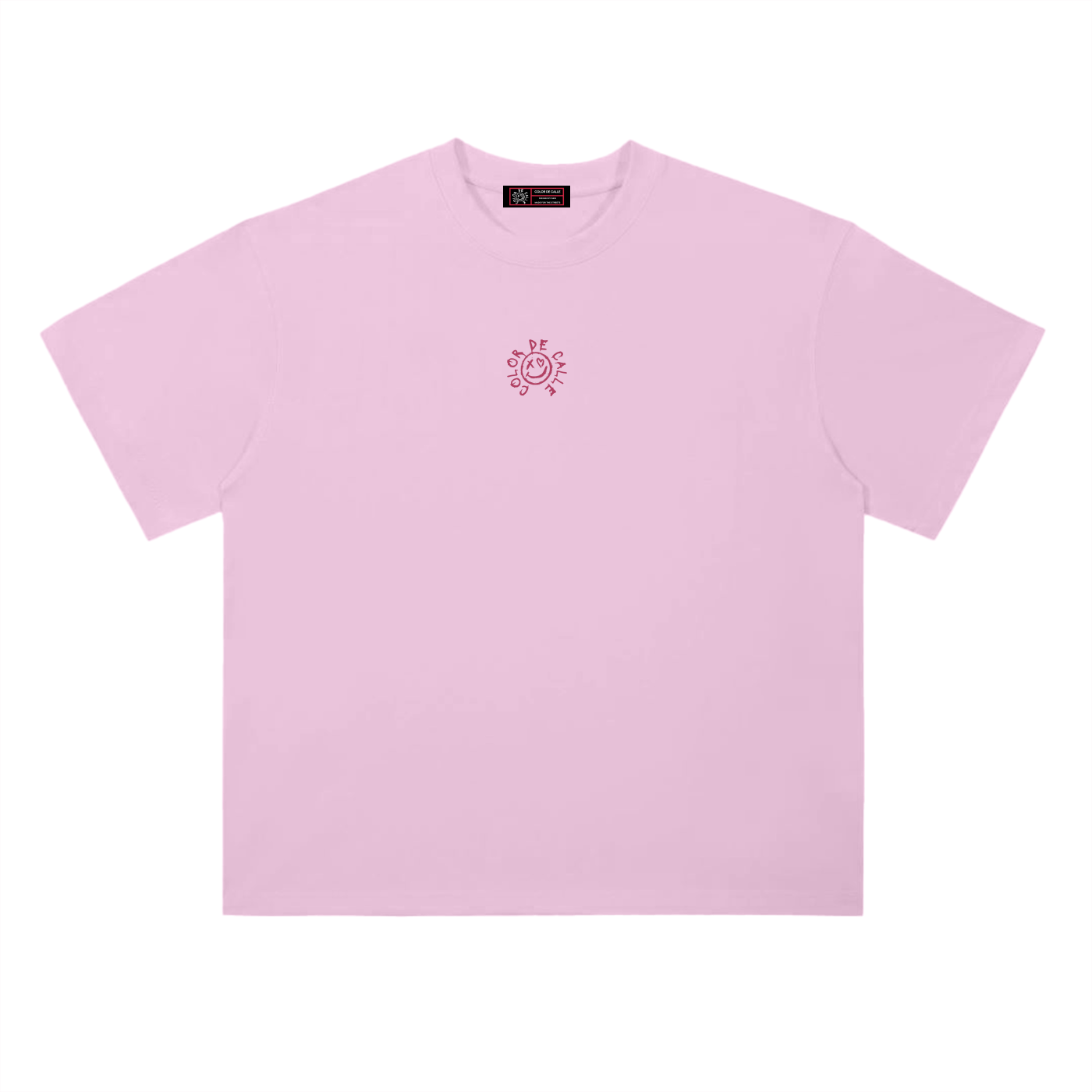 Amor Red Tribal Drop Shoulder T-Shirt