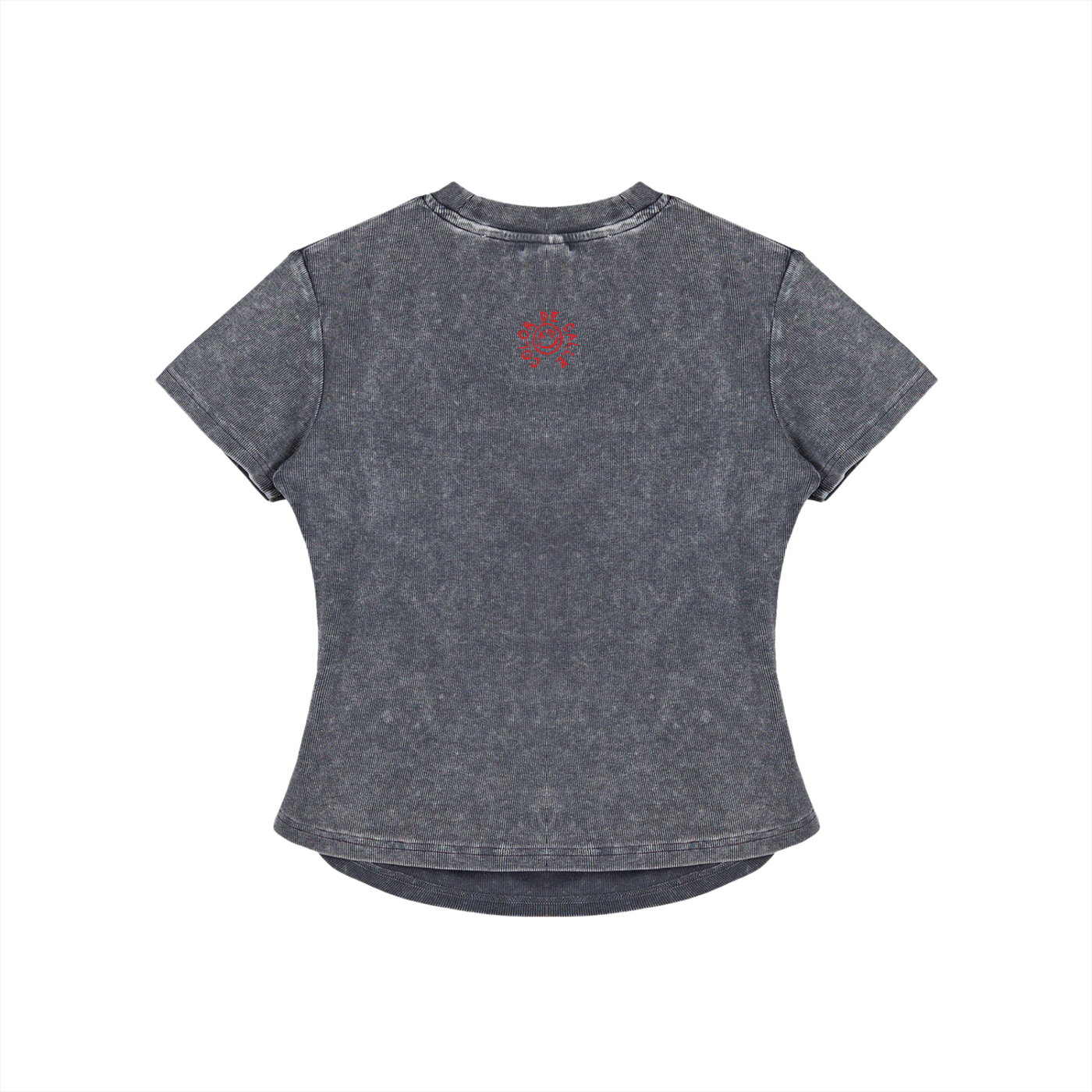 Amor Love Bodycon Cotton Tee – Vintage Wash