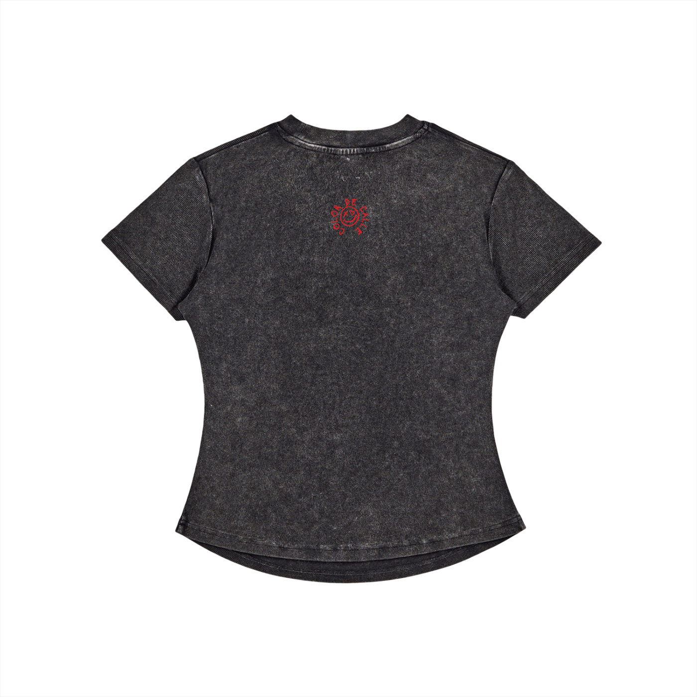 Amor Love Bodycon Cotton Tee – Vintage Wash