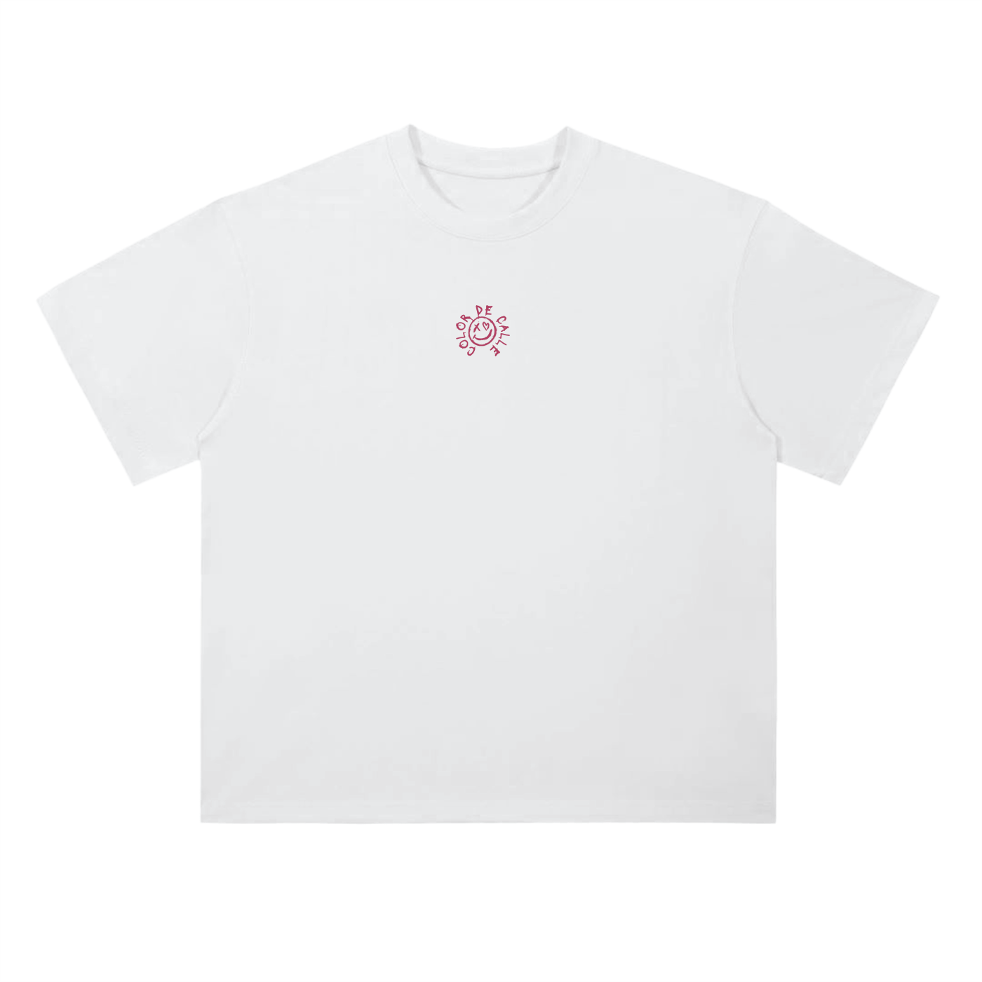 Amor Red Tribal Drop Shoulder T-Shirt