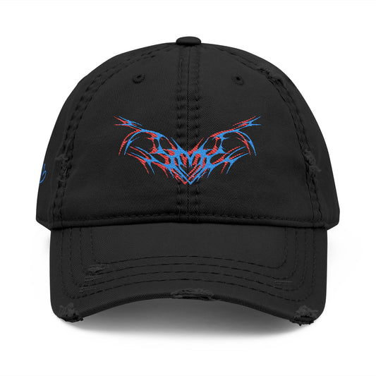 Amor Tribal Heart – Distressed Streetwear Cap