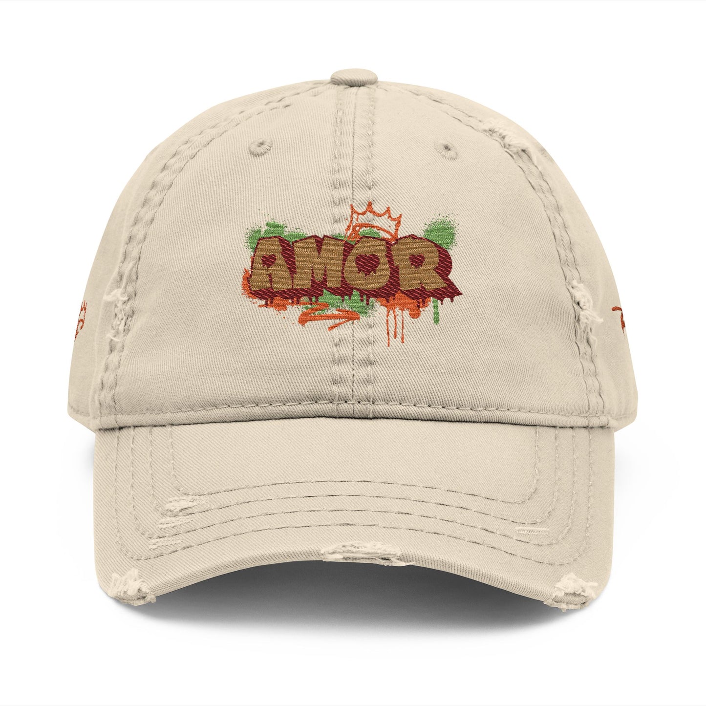 Amor Graffiti – Distressed Baseball Cap