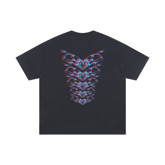 Amor Tribal Heart – Oversized Tee (250 GSM)