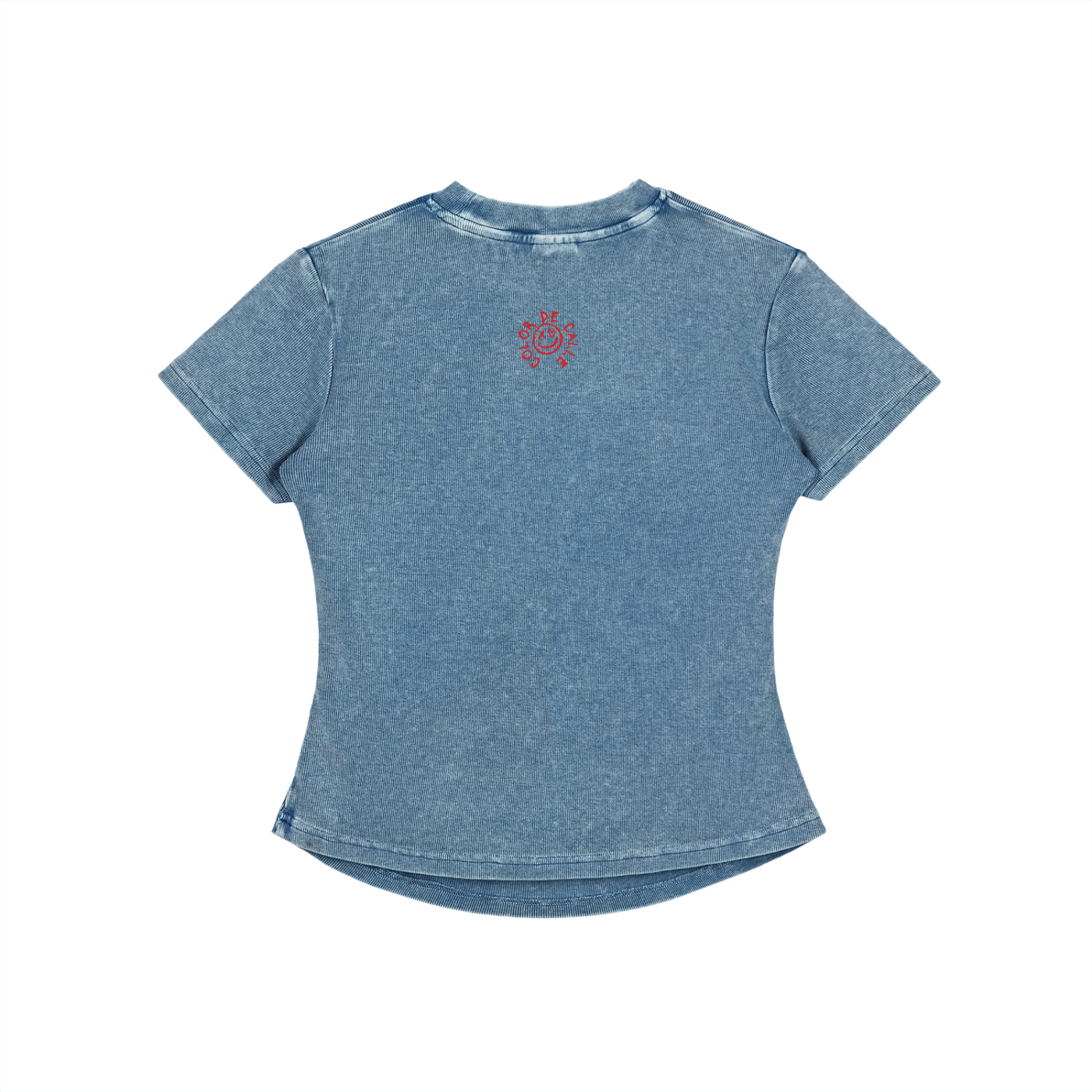 Amor Love Bodycon Cotton Tee – Vintage Wash
