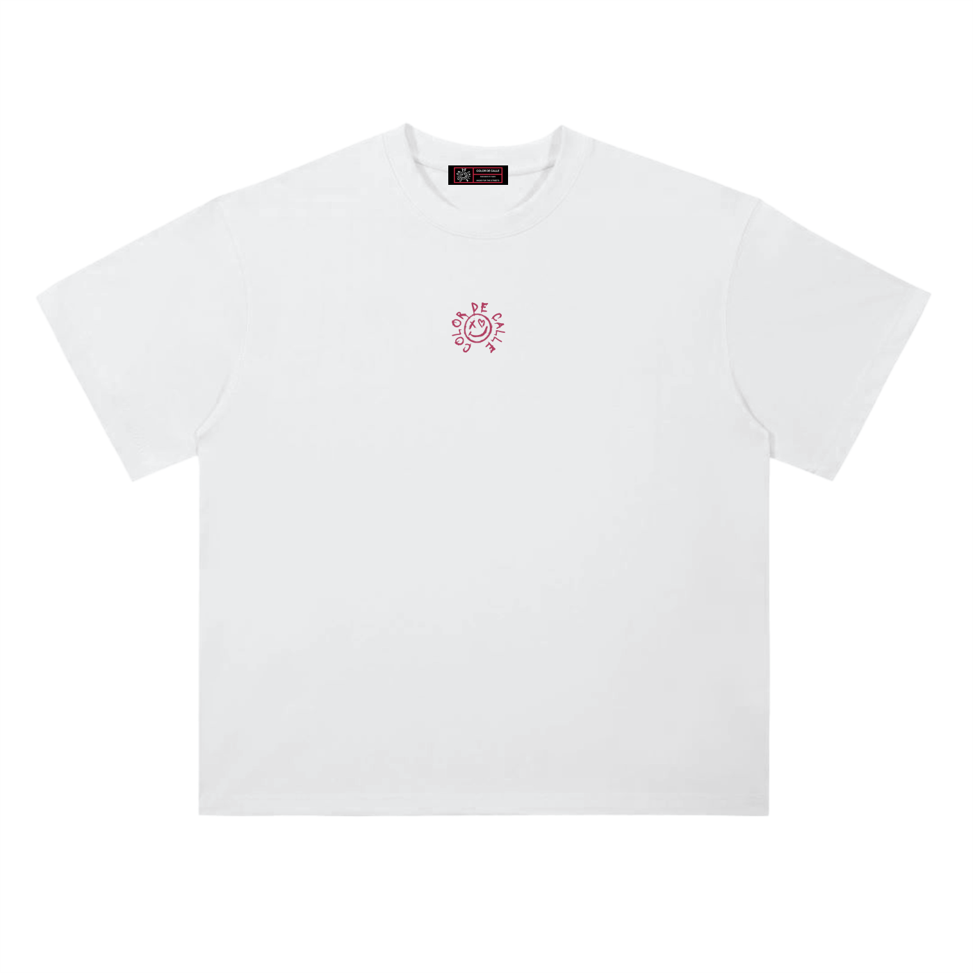Amor Red Tribal Drop Shoulder T-Shirt
