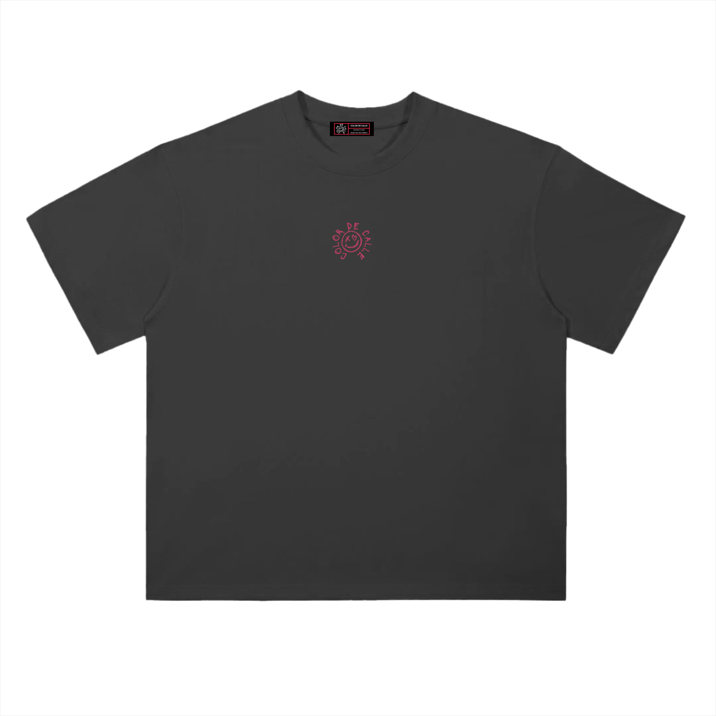 Amor Red Tribal Drop Shoulder T-Shirt